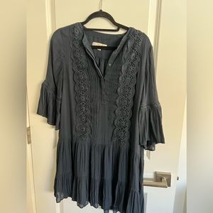 Loft navy shift dress